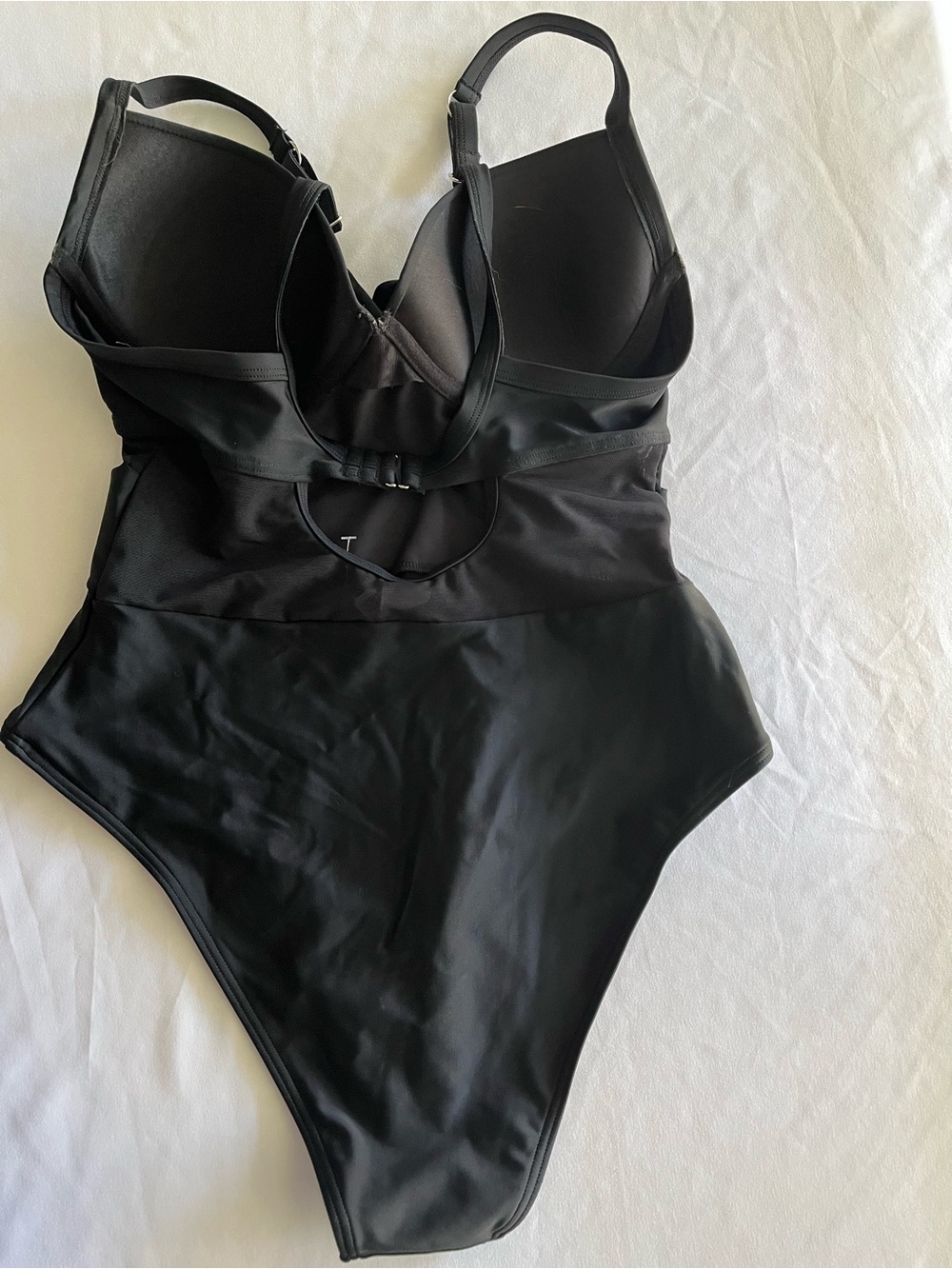 Hilor New Black One-Piece Swimsuit size 8